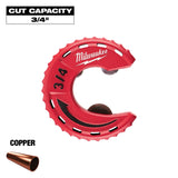 Cortador de tubos en círculos cerrados de 3/4" Milwaukee 48-22-4261 - imagen 2