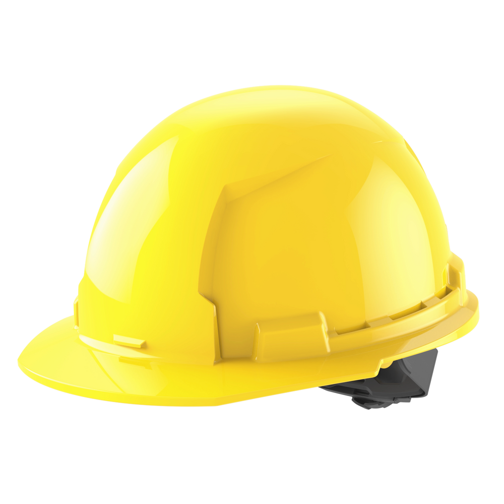 Casco con ala delantera amarillo con suspensión de trinquete de 4 puntos BOLT™ (EE. UU.): Tipo 1, Clase E Milwaukee 48-73-1102