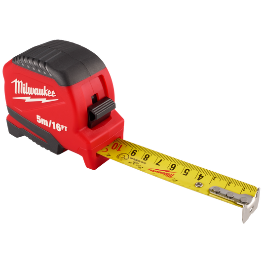 Cinta métrica compacta de 5 m/16 pies Milwaukee 48-22-1717
