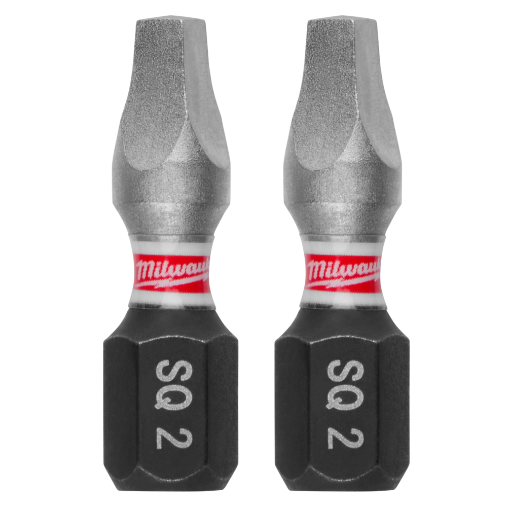 Punta inserto cuadrada # 2 10pk para contratista Milwaukee 48-32-5008