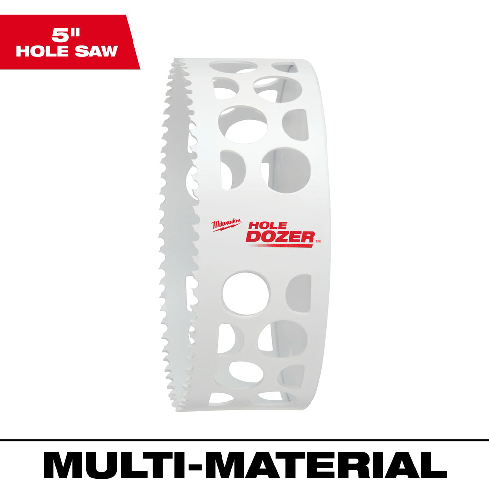 Broca sierra bimetálica Hole Dozer™ de 5" Milwaukee 49-56-9652