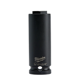 Cubo 2 en 1 Shockwave 12PT de 7/16" y 5/8" para instalaciones eléctricas de alta tensión Milwaukee 49-66-5120