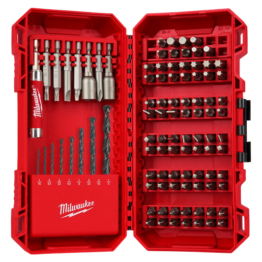 Juego de brocas para destornillador y taladro de 95 piezas Milwaukee 48-32-1556