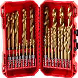 Juego de brocas de titanio métricas SHOCKWAVE Impact Duty™ RED HELIX™ de 25 piezas Milwaukee 48-89-4861 - imagen 2