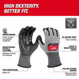 12 pares de guantes de poliuretano de alta destreza con corte de 12 pares - M talla M Milwaukee 48-73-8741B - imagen 3