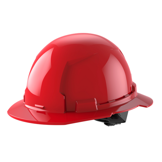 Casco con ala completa con perno tipo 1 CLASE e- rojo Milwaukee 48-73-1109