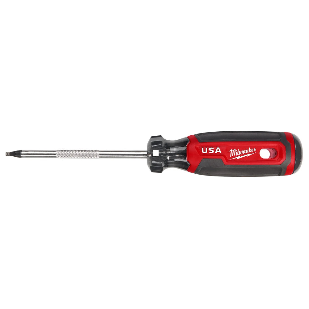 Destornillador cuadrado n.º 2 de 4" con empuñadura acolchonada (EE. UU.) Milwaukee MT218