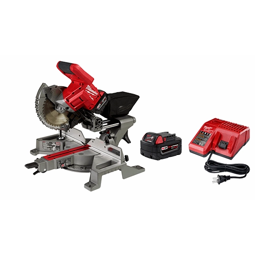 Kit de sierra ingletadora compuesta y corrediza con doble bisel M18 FUEL™ de 7-1/4" Milwaukee 2733-21