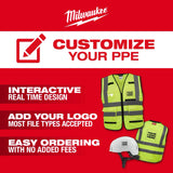 Chaleco de seguridad amarillo de alta visibilidad Clase 2: 2XL/3XL Milwaukee 48-73-5023 - imagen 3