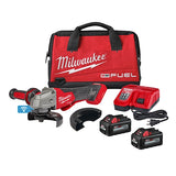 Rectificadora con freno M18 FUEL™ de 4-1/2" / 5" con interruptor de paleta sin bloqueo ONE-KEY™ Milwaukee 2882-22
