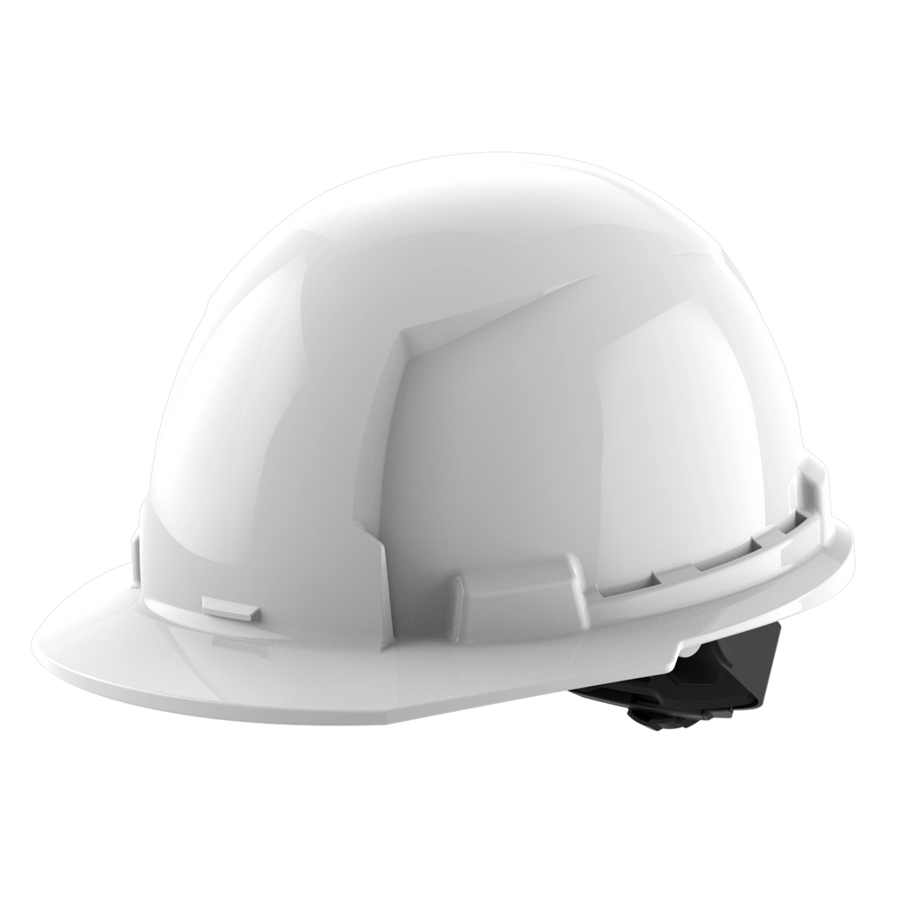 Casco con ala delantera blanco con suspensión de trinquete de 4 puntos BOLT™: Tipo 1, Clase E Milwaukee 48-73-1100