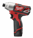 Kit de destornillador de impacto hexagonal M12™ de 1/4" Milwaukee 2462-22 - imagen 2