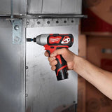 Kit de destornillador de impacto hexagonal M12™ de 1/4" Milwaukee 2462-22 - imagen 7