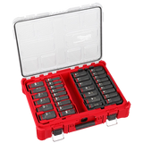 Juego de 31 cubos SHOCKWAVE Impact Duty™ con boca de 1/2" PACKOUT Milwaukee 49-66-6806