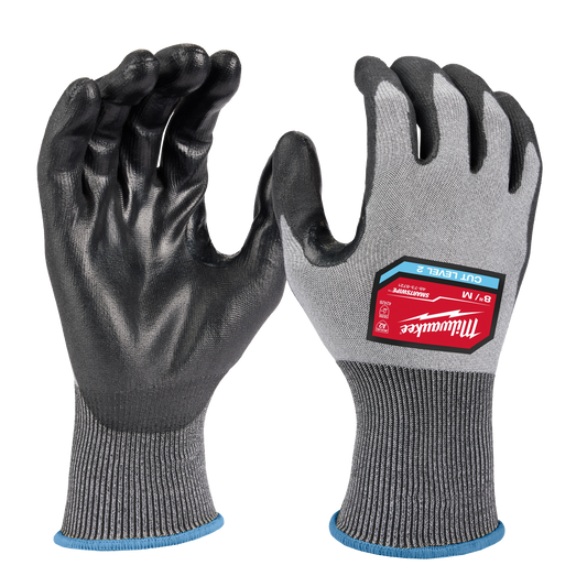 Guantes de poliuretano de alta destreza nivel 2 - S Milwaukee 48-73-8720