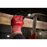 Guantes anticorte nivel 1 bañados en nitrilo L Milwaukee 48-22-8902 – imagen 5