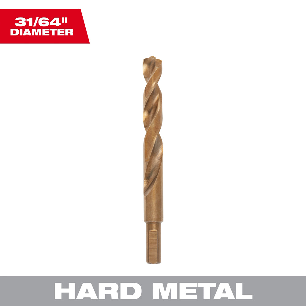 Broca de cobalto RED HELIX™ de 31/64" Milwaukee 48-89-2328 - imagen 2