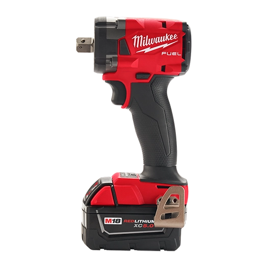 Kit de llave de impacto compacta M18 FUEL™ de 1/2" con retención de pasador Milwaukee 2855P-22R - imagen 2