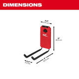 Gancho recto de 9" PACKOUT™ Milwaukee 48-22-8330 - imagen 3