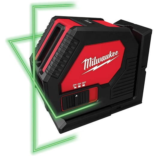 Láser verde de líneas cruzadas Milwaukee 3421