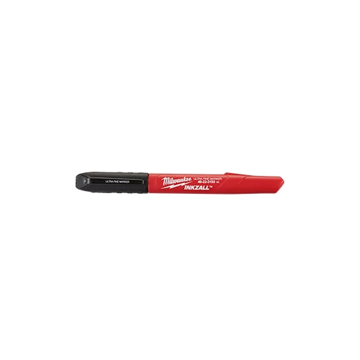 Marcadores de punta fina negros INKZALL™ (paquete de 12) Milwaukee 48-22-3150