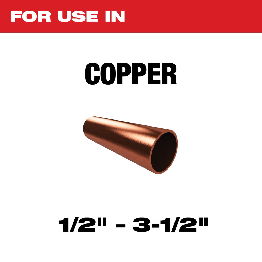 Cortador de tubo de cobre de ajuste rápido de 3-1/2" Milwaukee 48-22-4254 - imagen 3