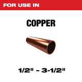 Cortador de tubo de cobre de ajuste rápido de 3-1/2" Milwaukee 48-22-4254 - imagen 3