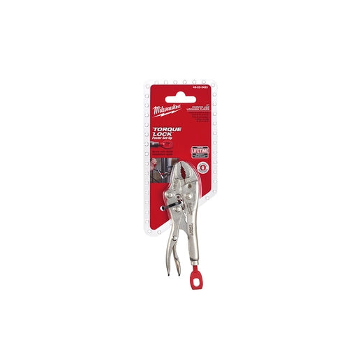 Pinzas de bloqueo de mordaza curva de 4" Milwaukee 48-22-3423