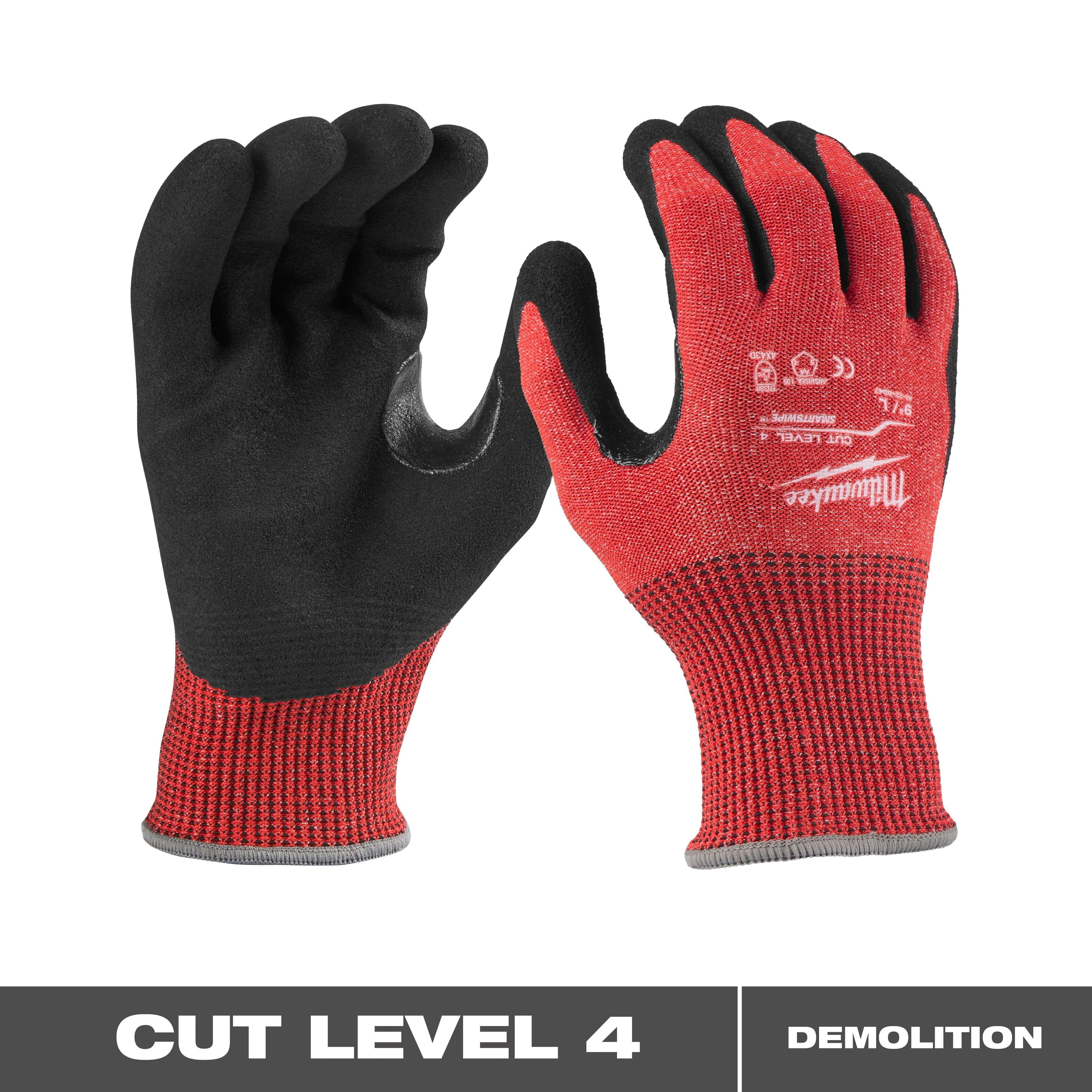 Guantes de nitrilo de nivel 4 de corte - XL Milwaukee 48-22-8948 - imagen 2