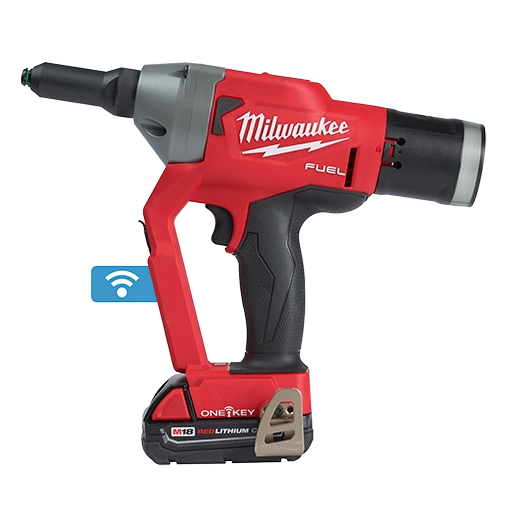 Kit de remachadora ciega M18 FUEL™ de 1/4" con ONE-KEY™ Milwaukee 2660-22CT - imagen 2