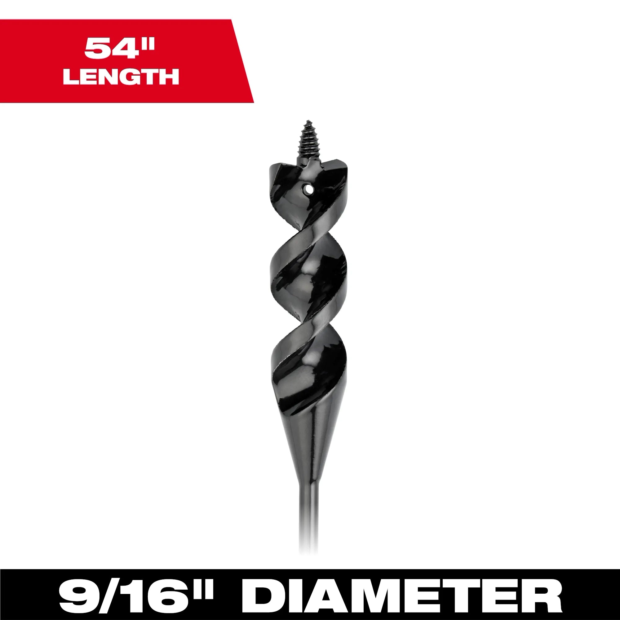 Broca de barrena de cable flexible de 9/16” x 54" de MILWAUKEE® Milwaukee 48-13-8256 - imagen 2