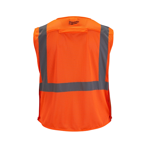 Chaleco de seguridad desprendible de malla naranja de alta visibilidad Clase 2: 2XL/3XL talla 2XL/3XL Milwaukee 48-73-5127 - imagen 2
