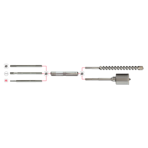 Adaptador SDS MAX Max-Lok™ de 12-1/2" Milwaukee 48-20-6960 - imagen 2