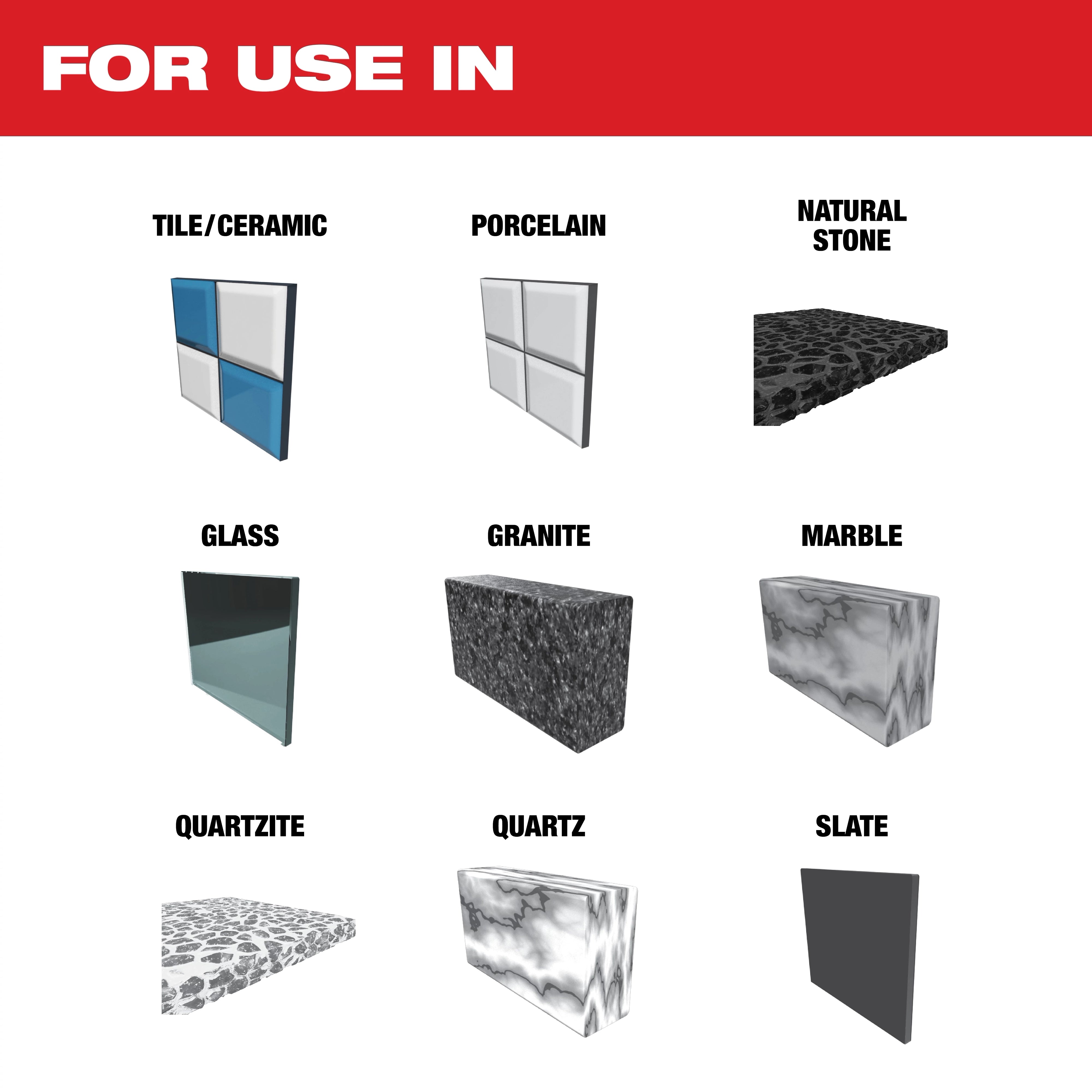 Brocas sierra Diamond Max™ de 5/16" Milwaukee 49-56-0507 - imagen 3