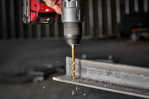 Juego de brocas de titanio métricas SHOCKWAVE Impact Duty™ RED HELIX™ de 25 piezas Milwaukee 48-89-4861 - imagen 5
