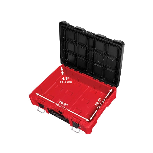 Medidas interiores de la caja Milwaukee PACKOUT 48-22-8450