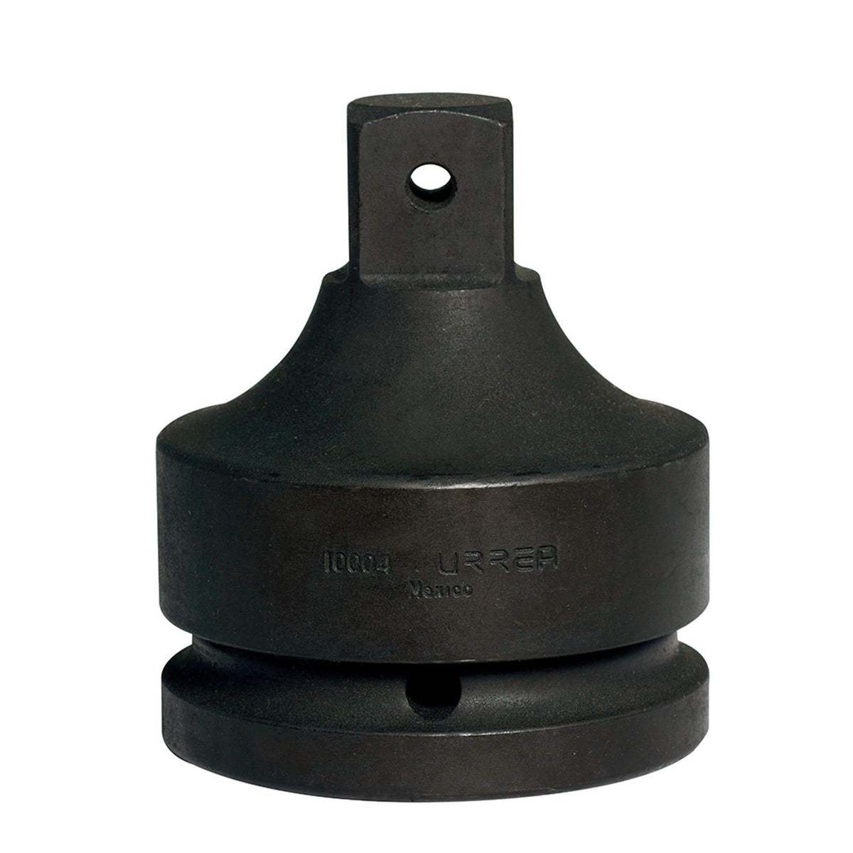 Adaptador con barreno pasado para dado de impacto cuadro de 1-1/2" hembra a 1" macho Urrea 10004