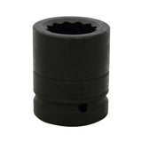 Dado de impacto cuadro de 1", 12 puntas, en pulgadas, 2" Urrea 10032T