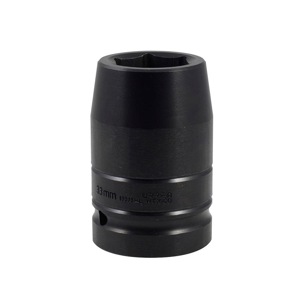 Dado de impacto largo métrico cuadro de 1" para ruedas de camión, 1-5/16" Urrea 10033ML