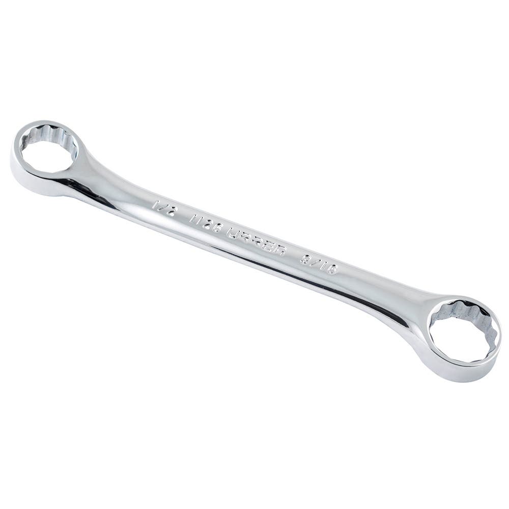 Llave de estrías pulido espejo de 15° en pulgadas, 12 puntas, 1/2" x 9/16" Urrea 1126 - imagen 2
