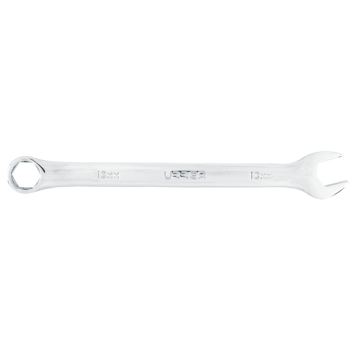 Llave combinada pulido espejo métrica, 6 puntas, 13 mm Urrea 1213MH - imagen 3