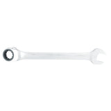 Llave combinada pulido espejo de matraca spline reversible en pulgadas, 7/16" Urrea 1214CMR - imagen 6