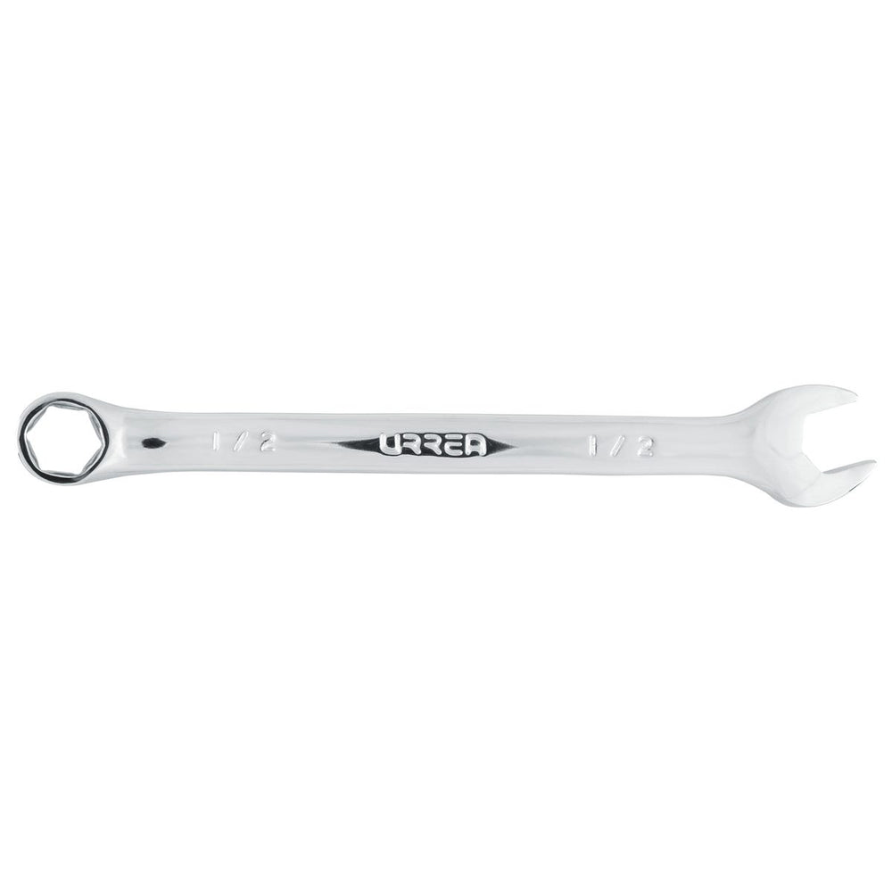 Llave combinada pulido espejo en pulgadas, 6 puntas, 1/2" Urrea 1216H - imagen 3