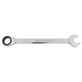 Llave combinada pulido espejo de matraca en pulgadas, 12 puntas, 9/16" Urrea 1218CM