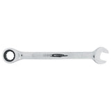Llave combinada pulido espejo de matraca en pulgadas, 12 puntas, 9/16" Urrea 1218CM - imagen 4
