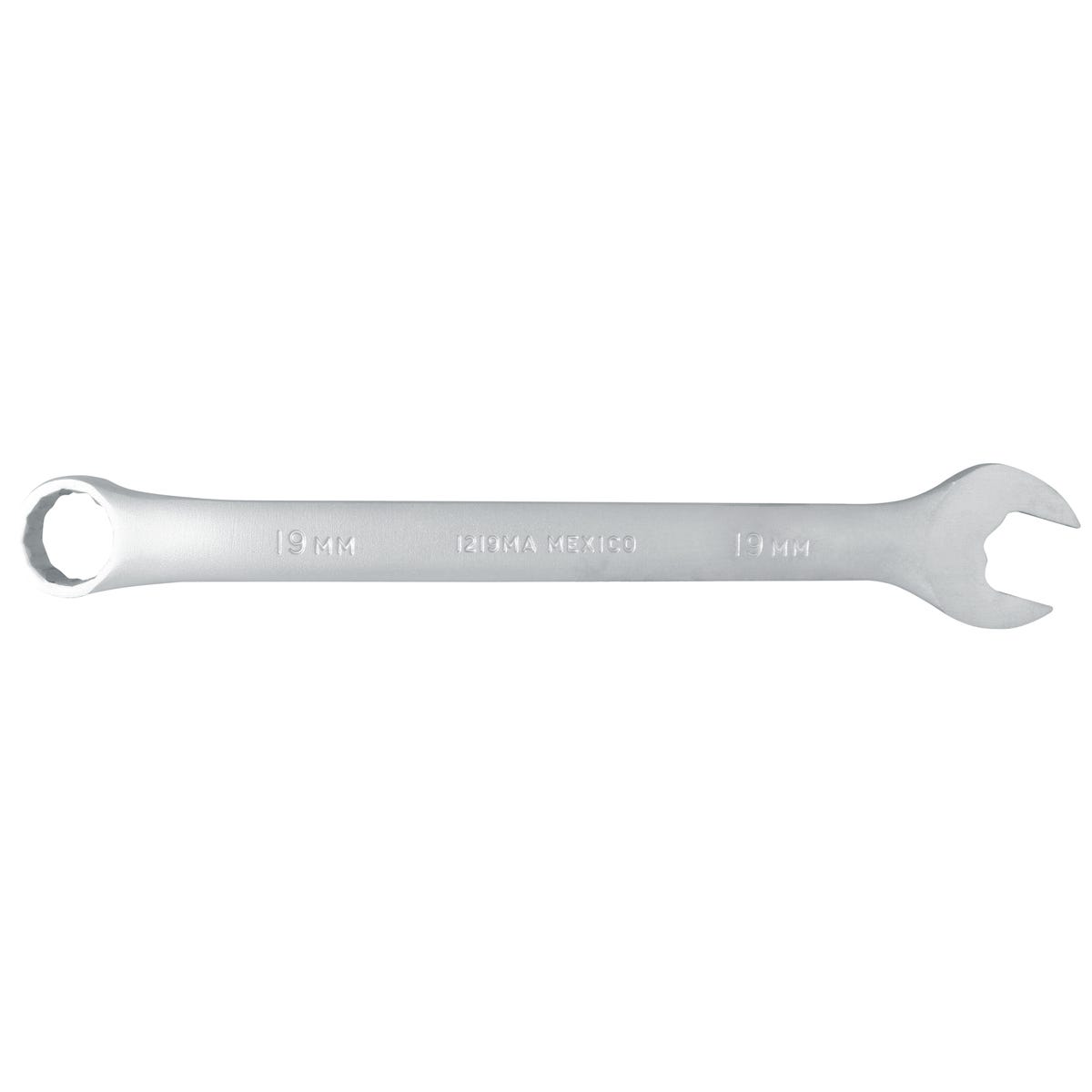 Llave combinada satinada métrica, 12 puntas, 19 mm Urrea 1219MA - imagen 7
