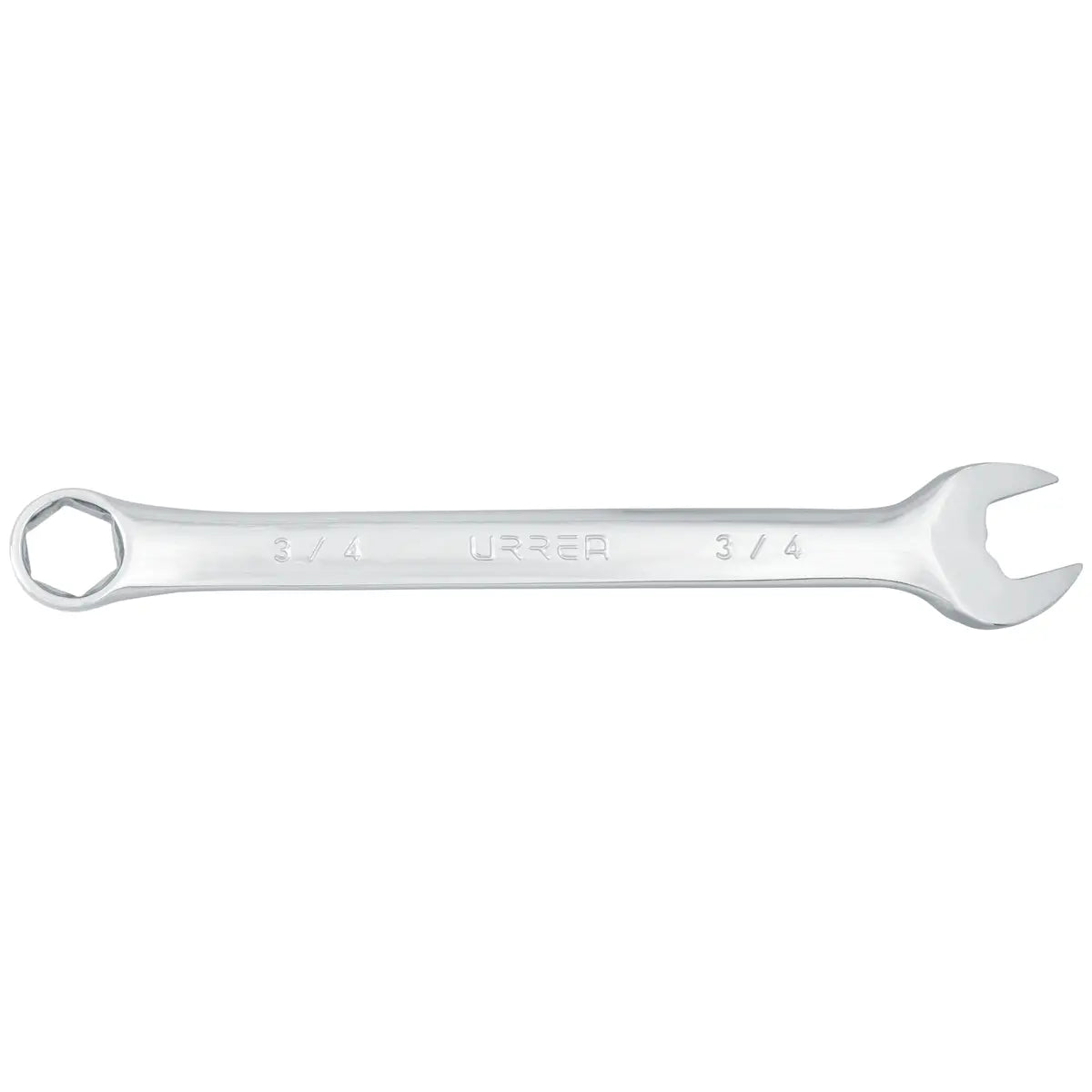 Llave combinada pulido espejo en pulgadas, 6 puntas, 3/4" Urrea 1224H