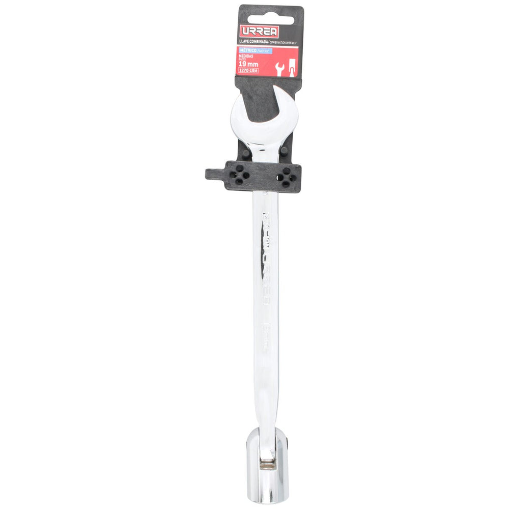 Llave combinada flexible pulido espejo métrica, 12 puntas, 19 mm Urrea 1270-19M - imagen 4