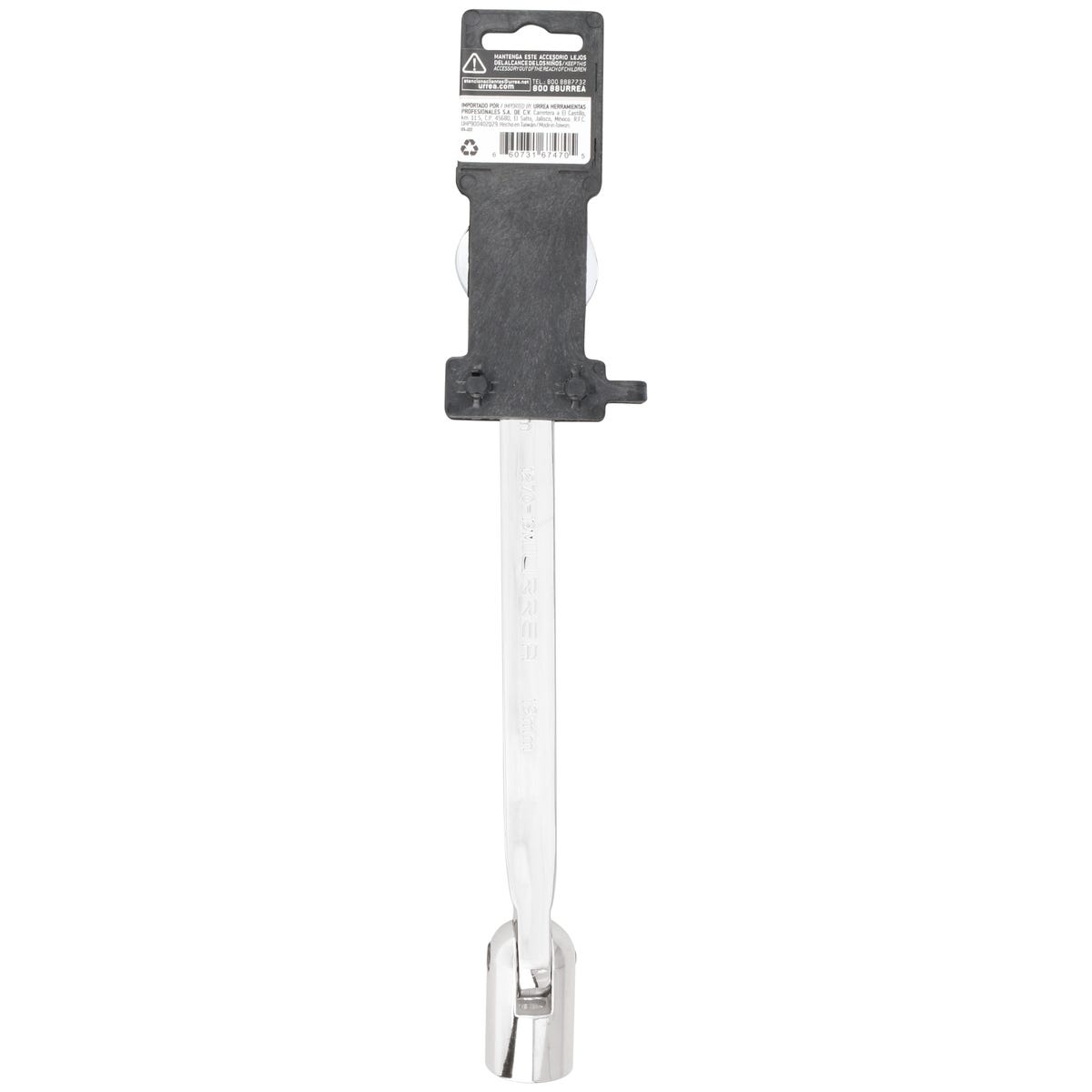 Llave combinada flexible pulido espejo métrica, 12 puntas, 19 mm Urrea 1270-19M - imagen 5