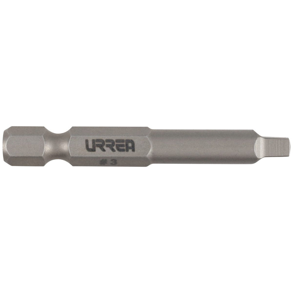 Punta cuadrada de poder hexágono de 1/4", #3 x 1-15/16" Urrea 13058X